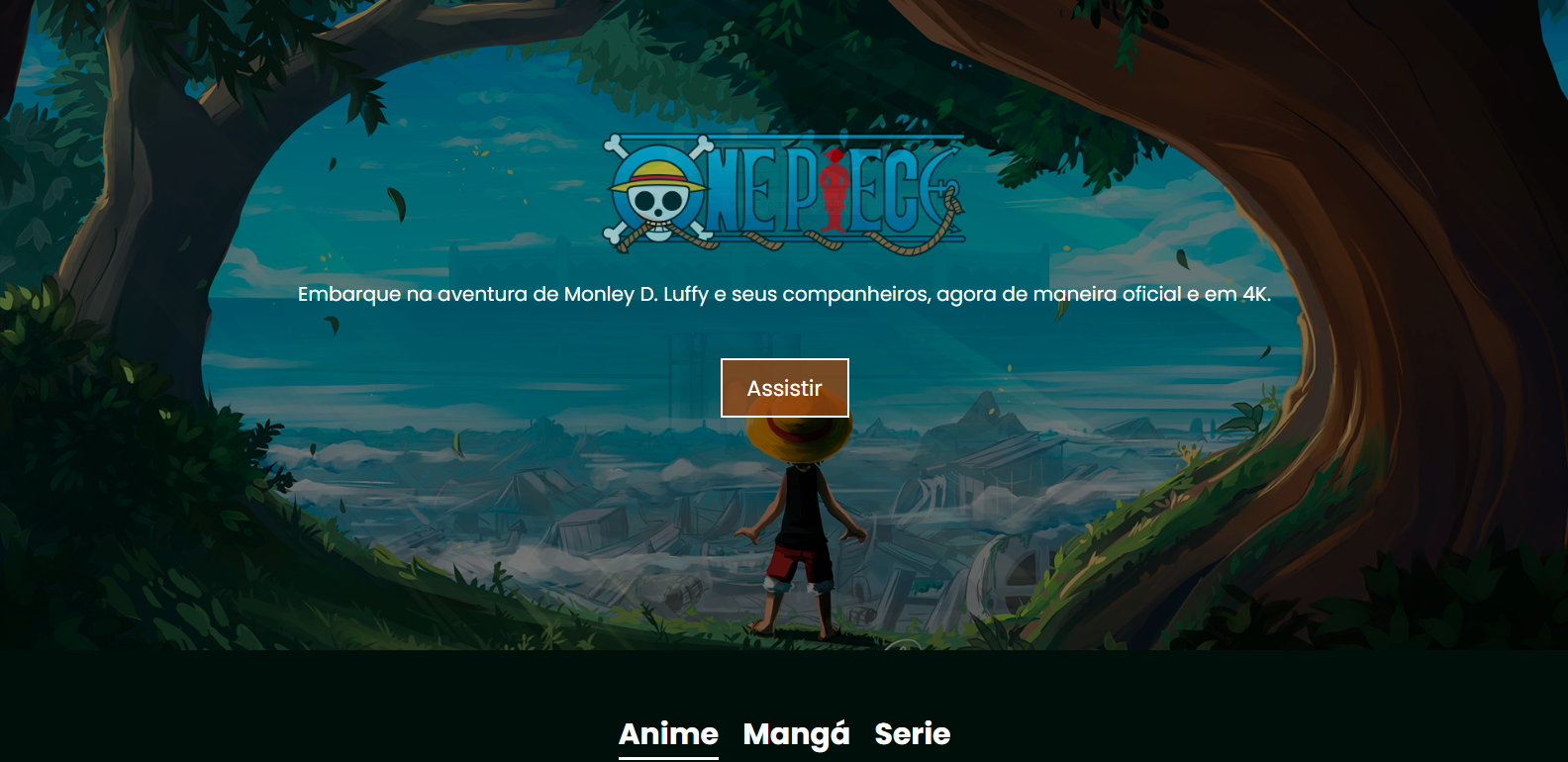 One Piece Landing Page